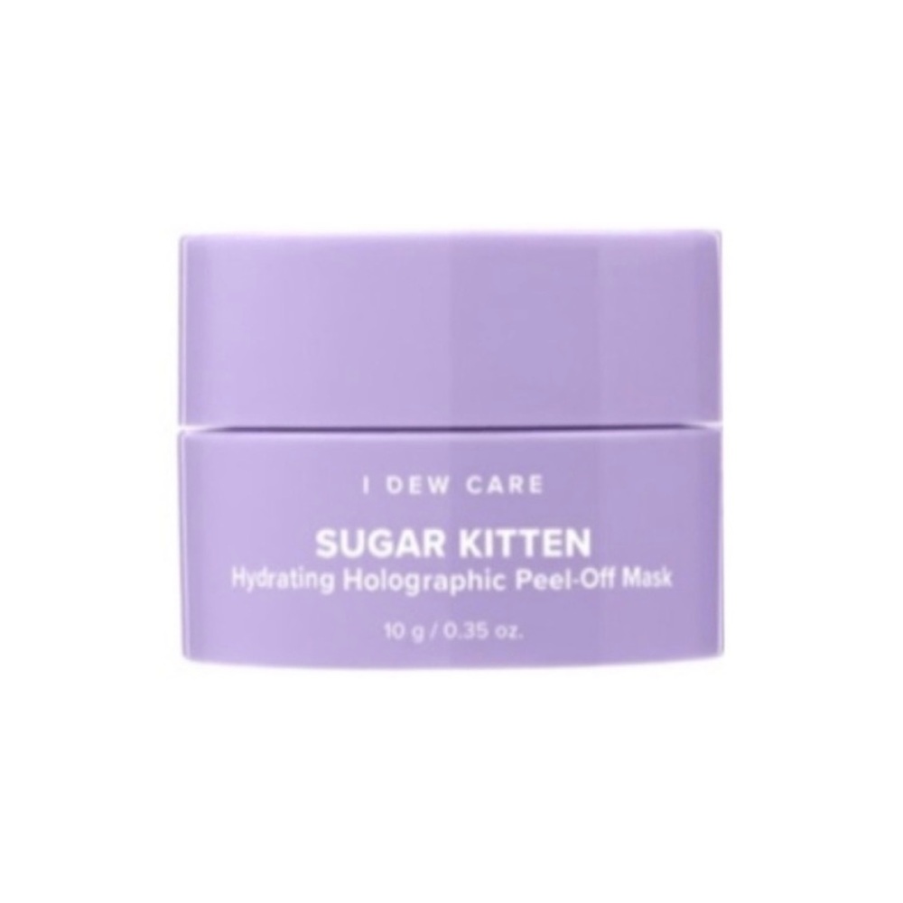 ▪️ 5/$25 I DEW CARE Sugar Kitten Holographic Peel-off Mask - .35 oz NIB